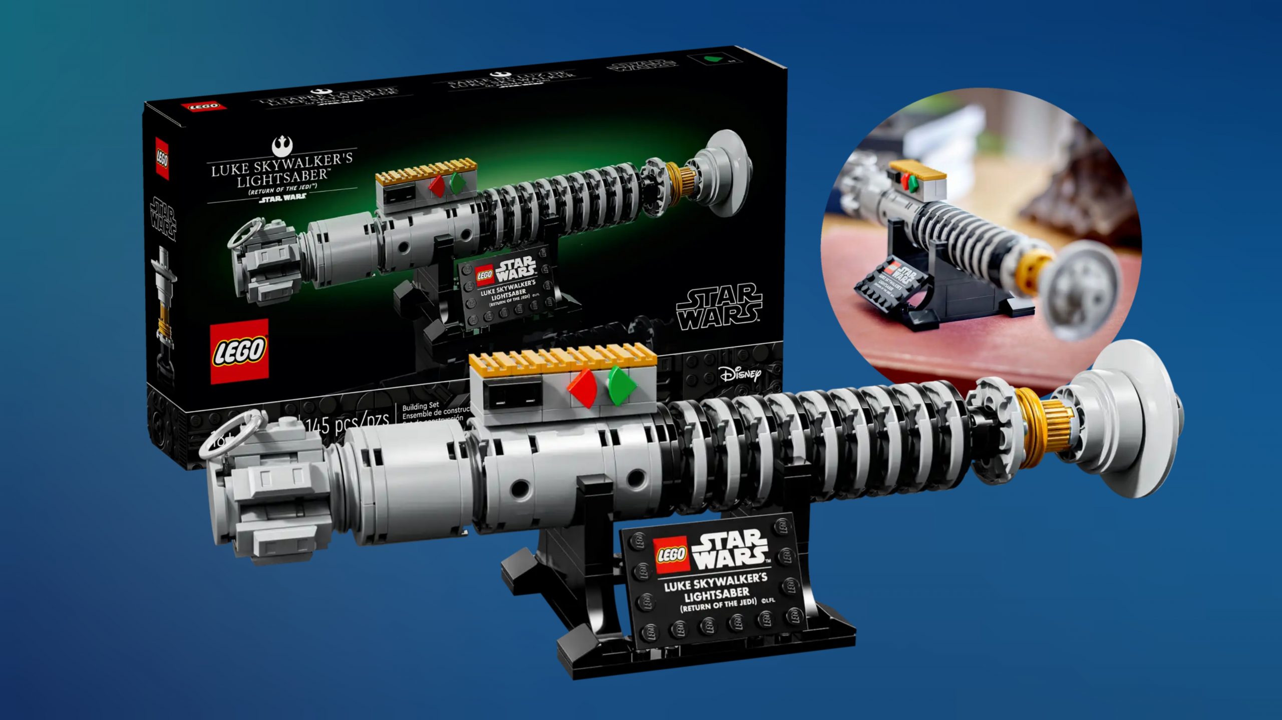 LEGO Star Wars Luke Skywalkers Lightsaber 40730 GWP Revealed The