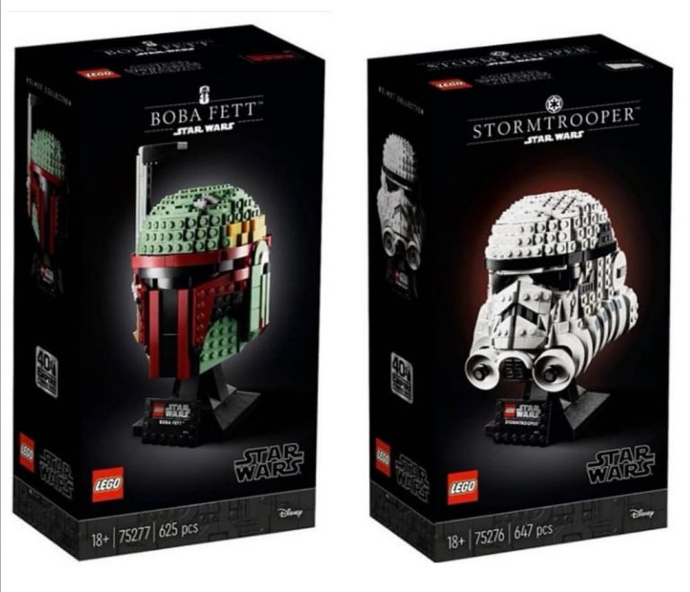 LEGO Star Wars Busts/Helmets revealed! | The Brick Post