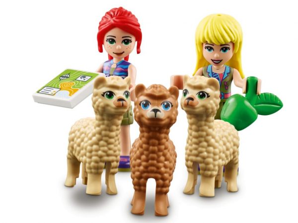 alpaca mountain jungle rescue lego