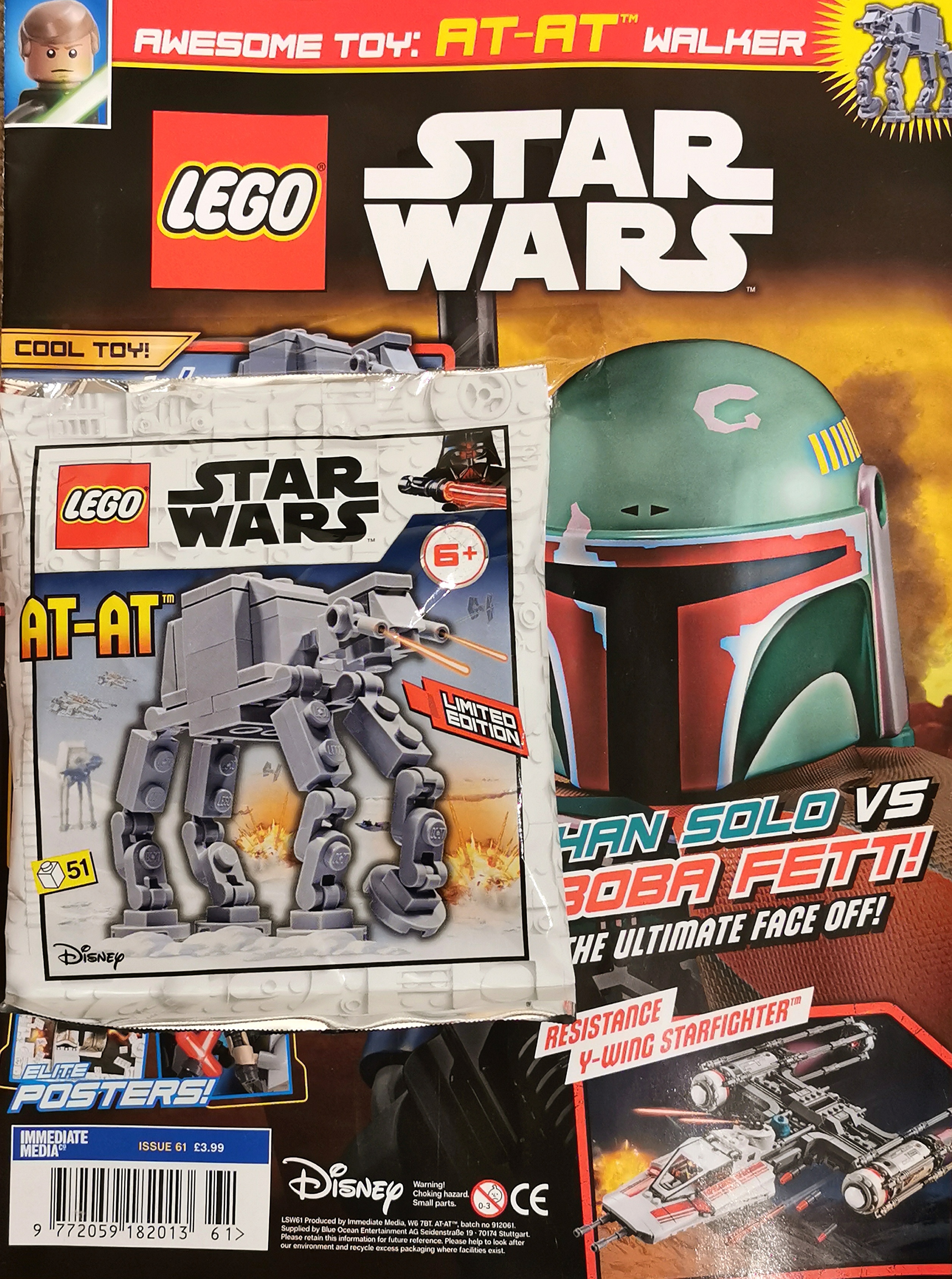LEGO Star Wars Magazine Issue 61 – AT-AT Freebie! – The Brick Post!