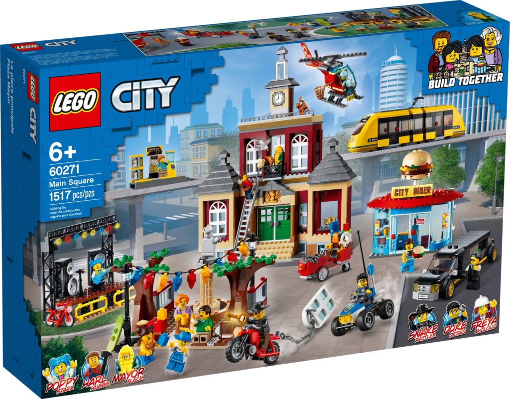 Official Images of LEGO City Main Square (60271)! | The Brick Post!