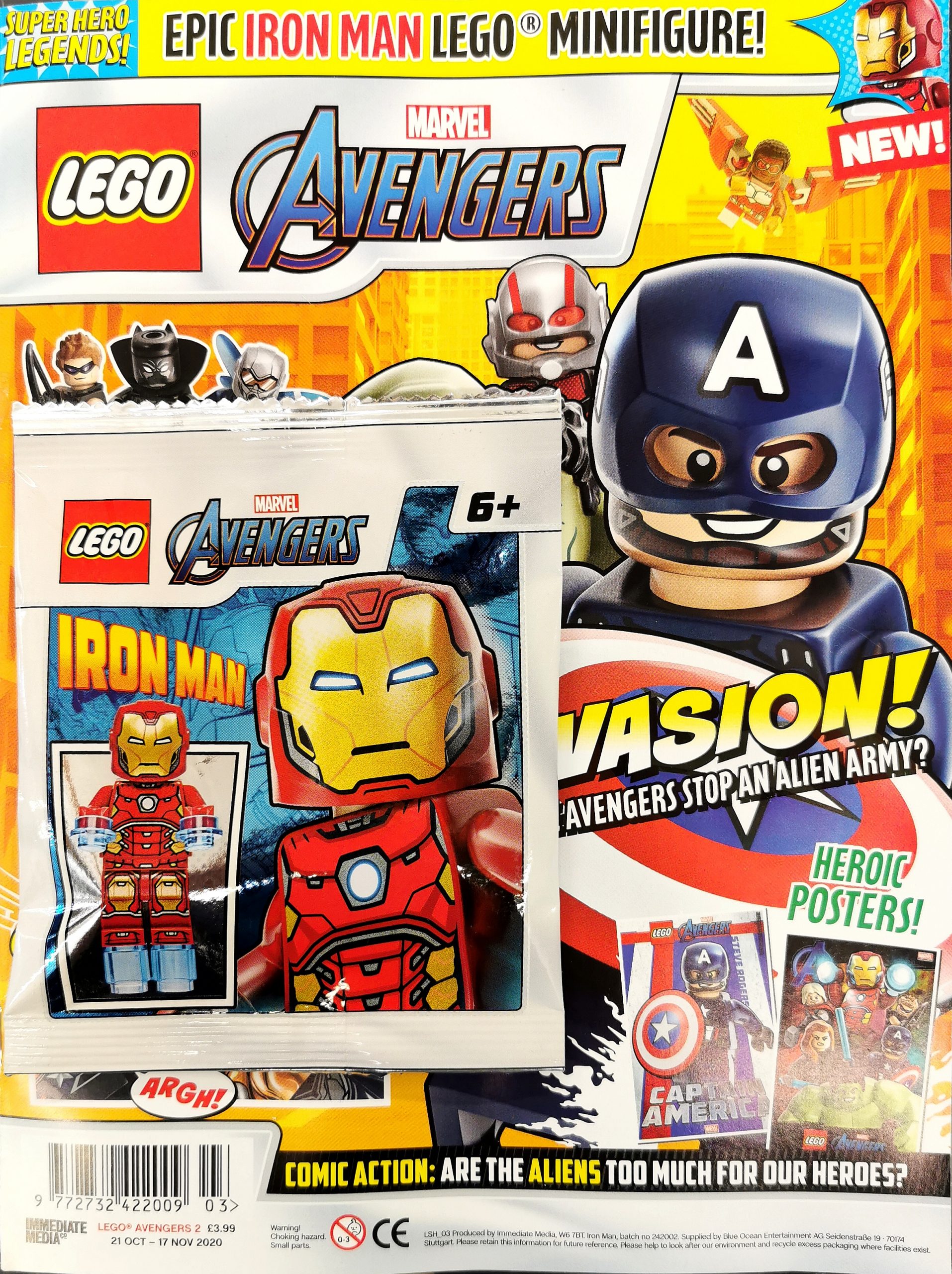 Lego marvel magazine