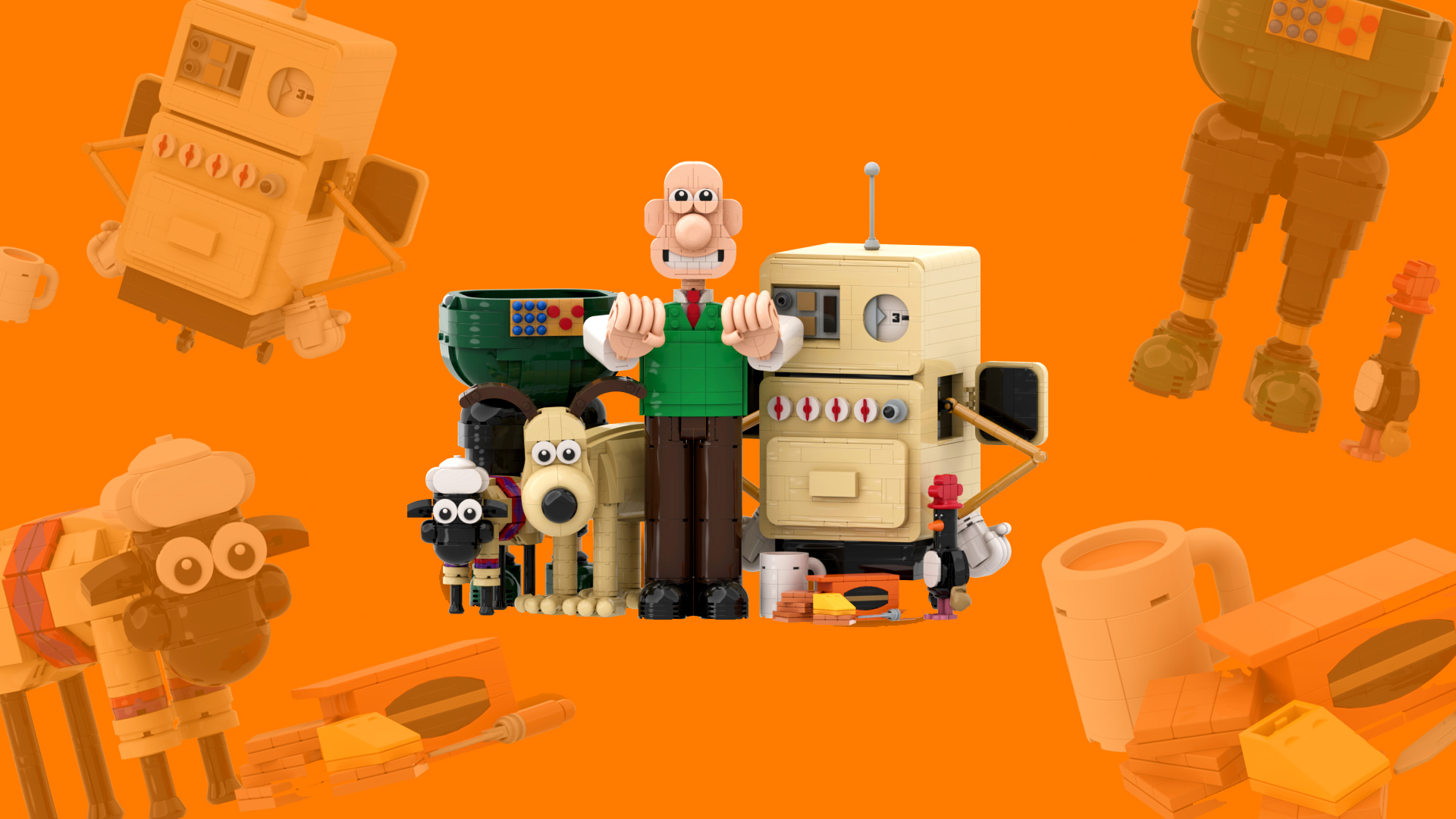 Lego ideas wallace online and gromit