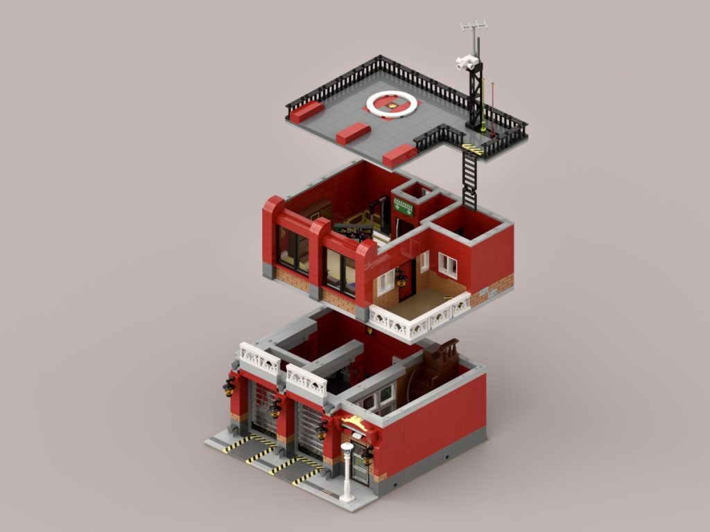 LEGO Ideas Feature: Fire Station Modular – The Brick Post!