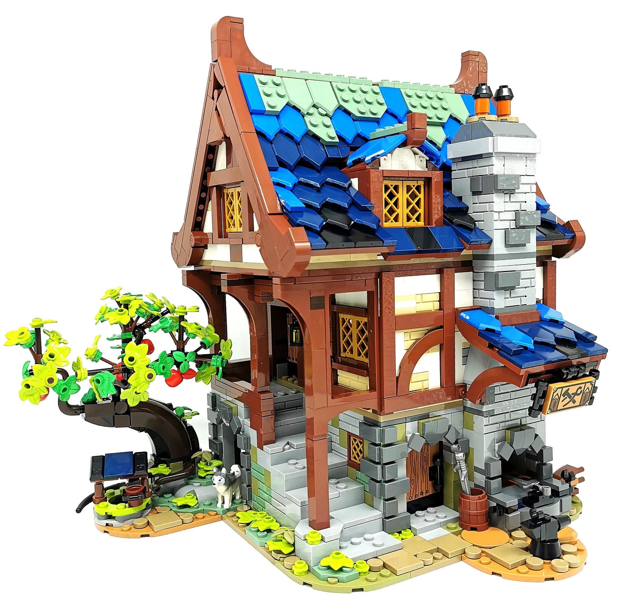 LEGO Ideas Medieval Blacksmith 21325 Review! | The Brick Post!