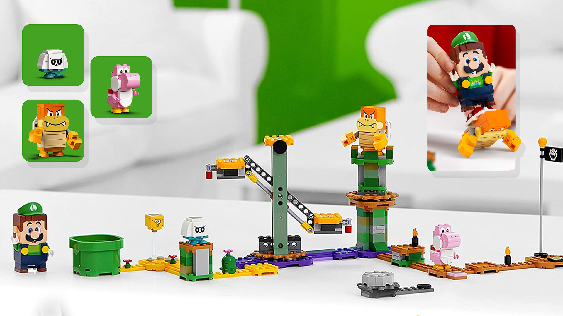  LEGO  Super Mario  Adventures with Luigi 71387 Revealed 