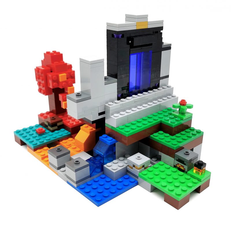 LEGO Minecraft The Ruined Portal 21172 Review! – The Brick Post!