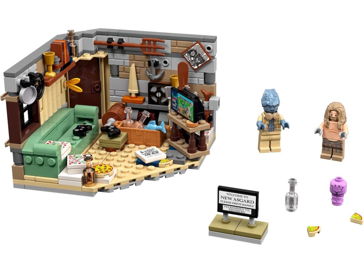 lego thor living room