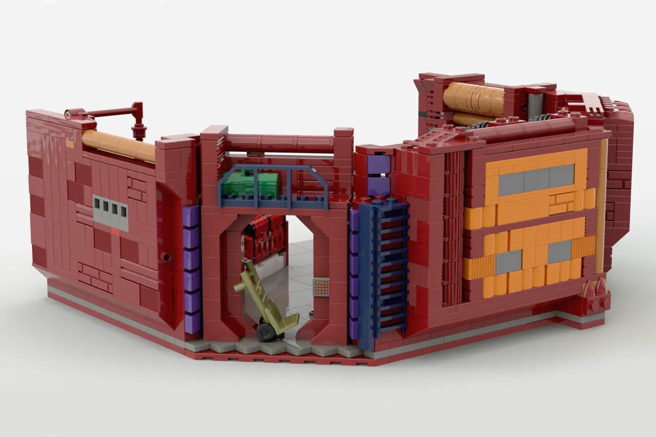 LEGO Ideas Feature: Red Dwarf Sleeping Quarters by BRO3 – The Brick Post!