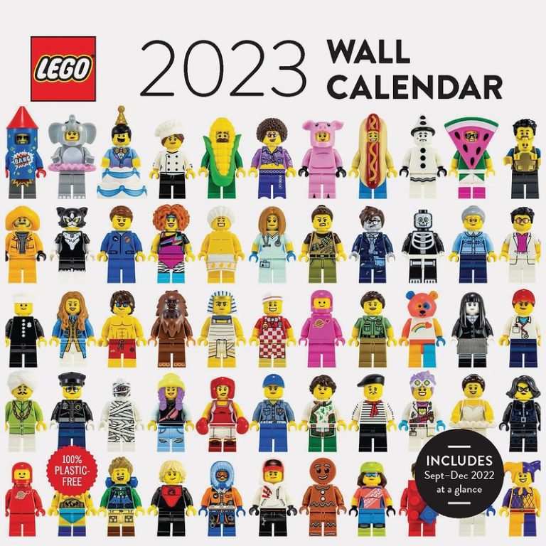 LEGO Build Every Day Book and 2023 Wall Calendar Revealed! The Brick