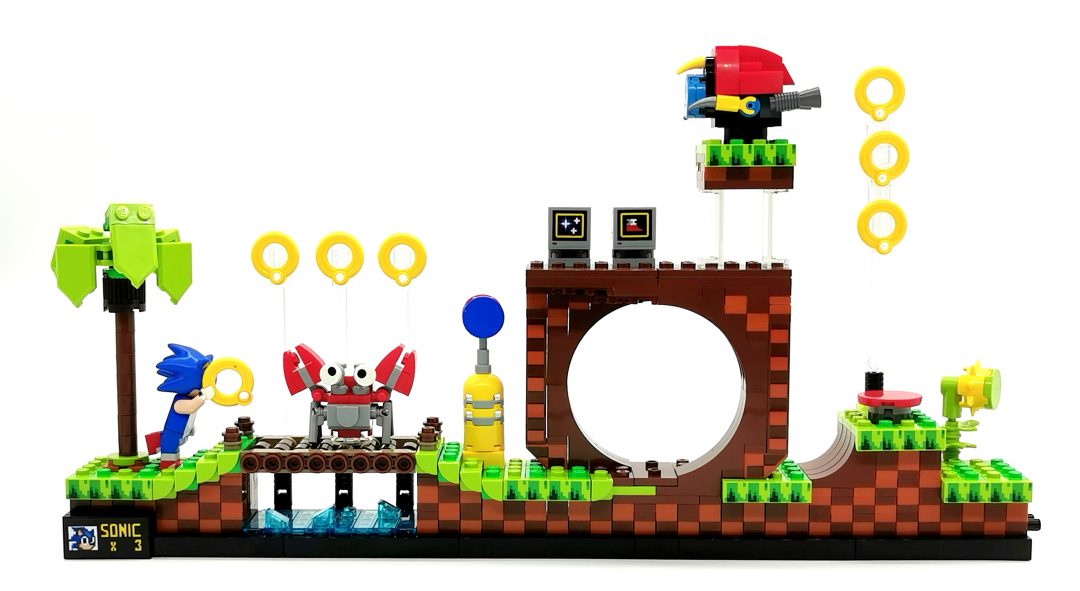 LEGO IDEAS - Sonic the Hedgehog Greenhill Lego