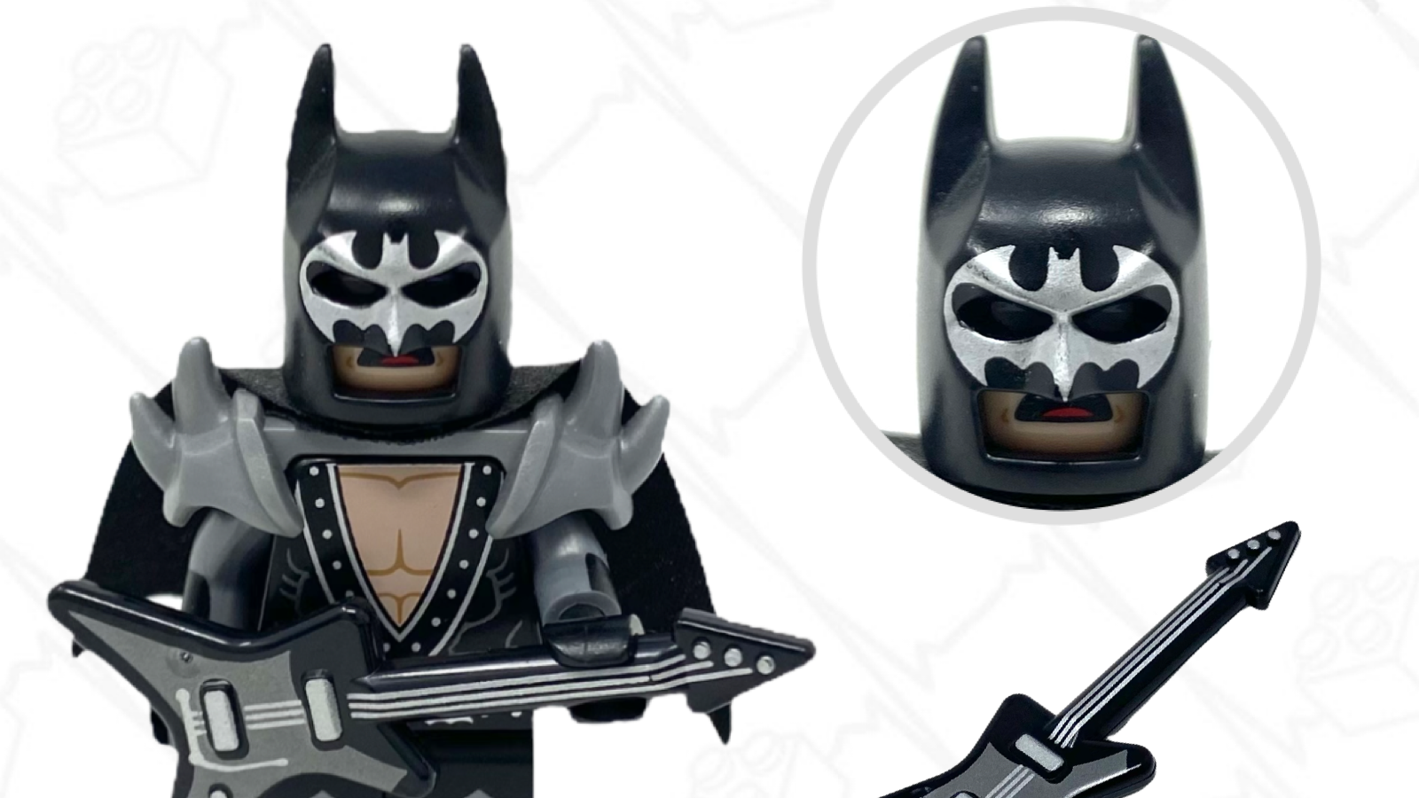 NEW Other - Lego Glam Metal Batman 71017 - LEGO Batman Movie Series 1  Minifigure