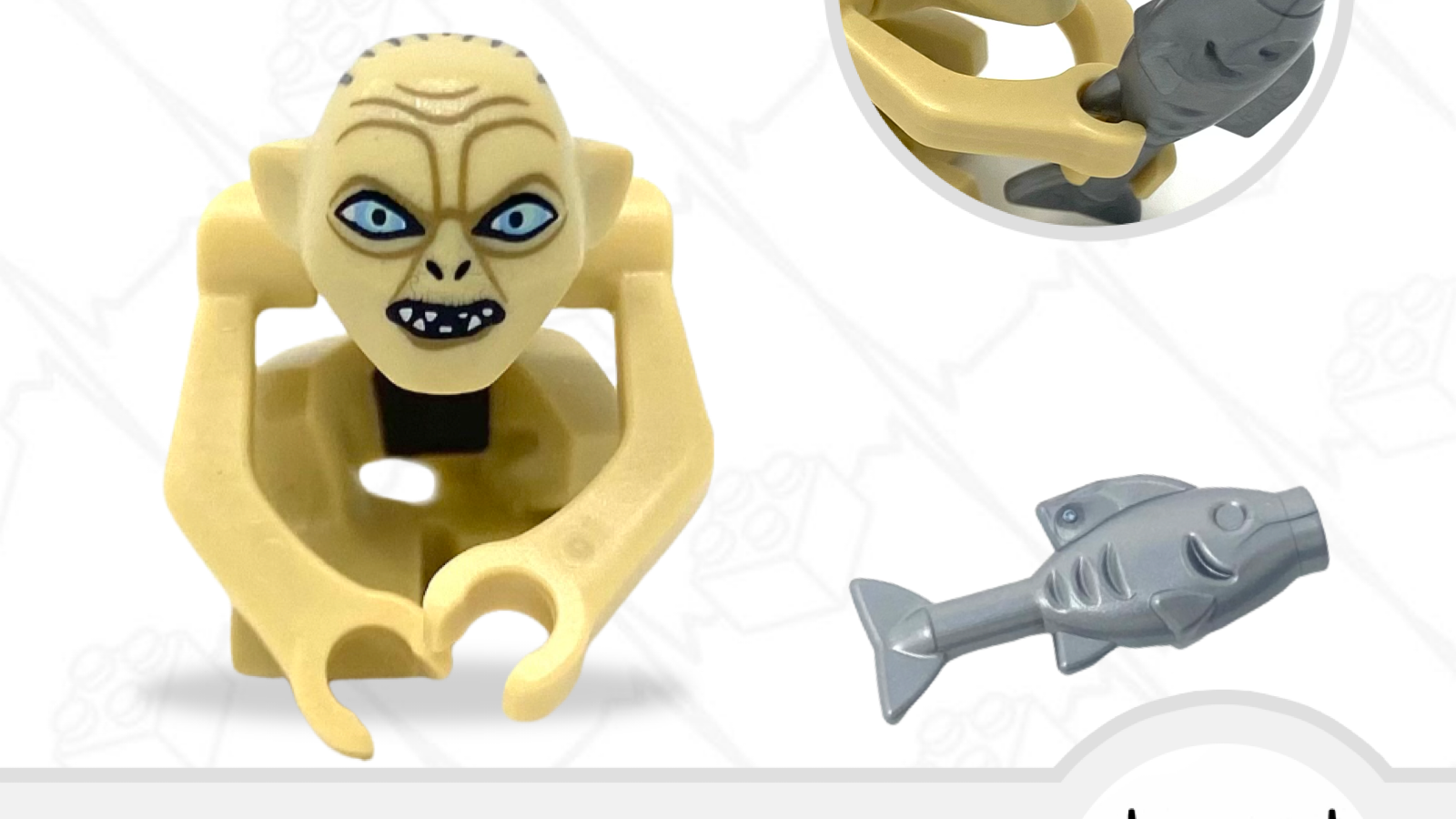 LEGO Gollum with Narrow Eyes Minifigure