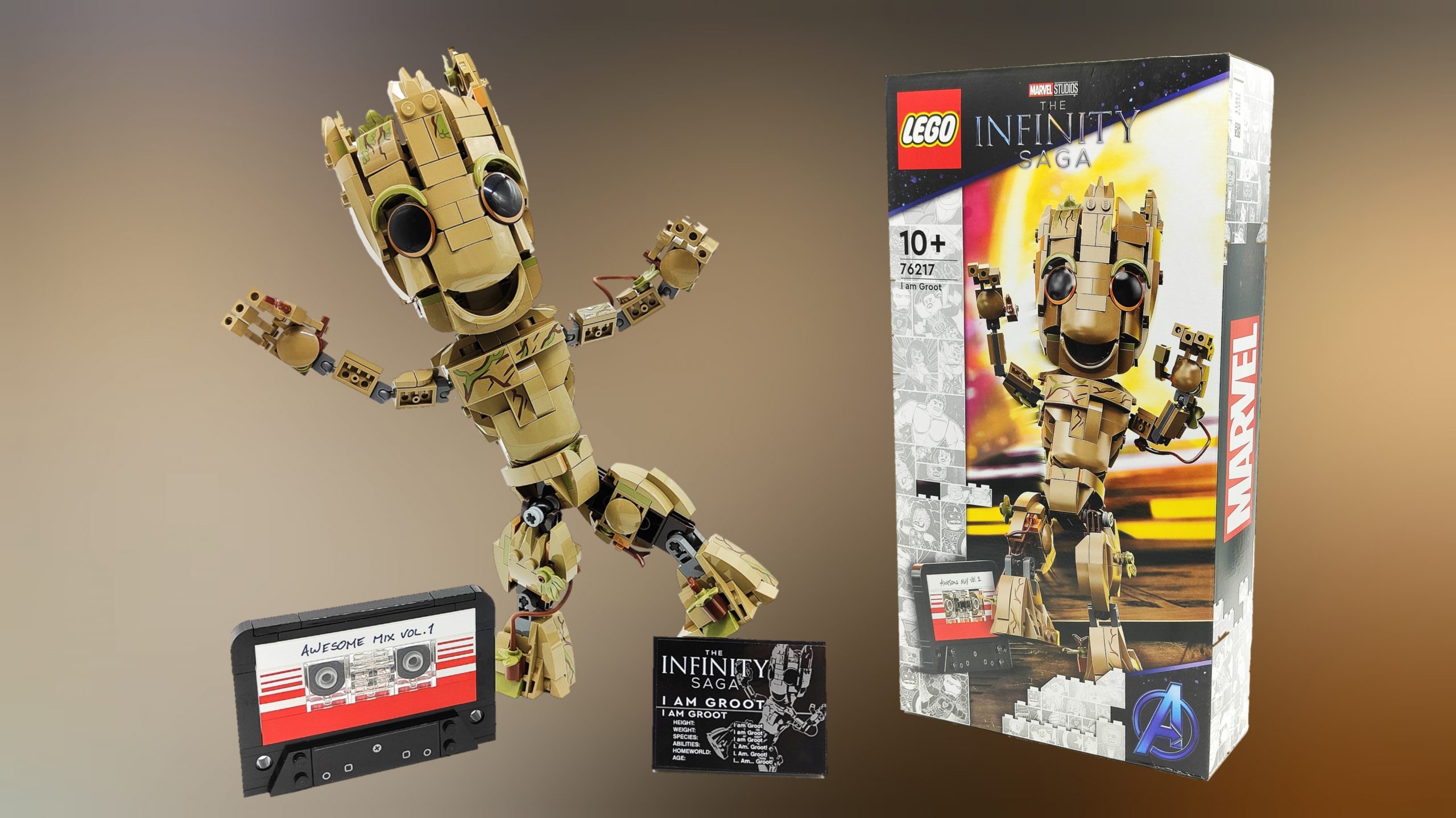 LEGO® Marvel I Am Groot 76217 Build-and-Play Model, Ages 10+
