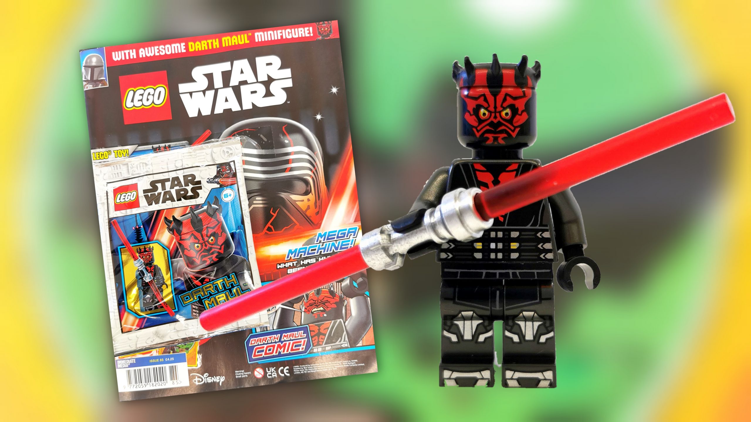 Review: LEGO Star Wars Magazine – Maul Minifigure! – The Brick Post!