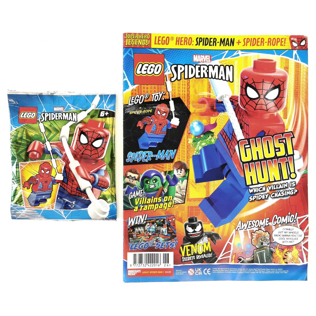 Review: LEGO Spider-Man Magazine Issue 1 – The Brick Post!
