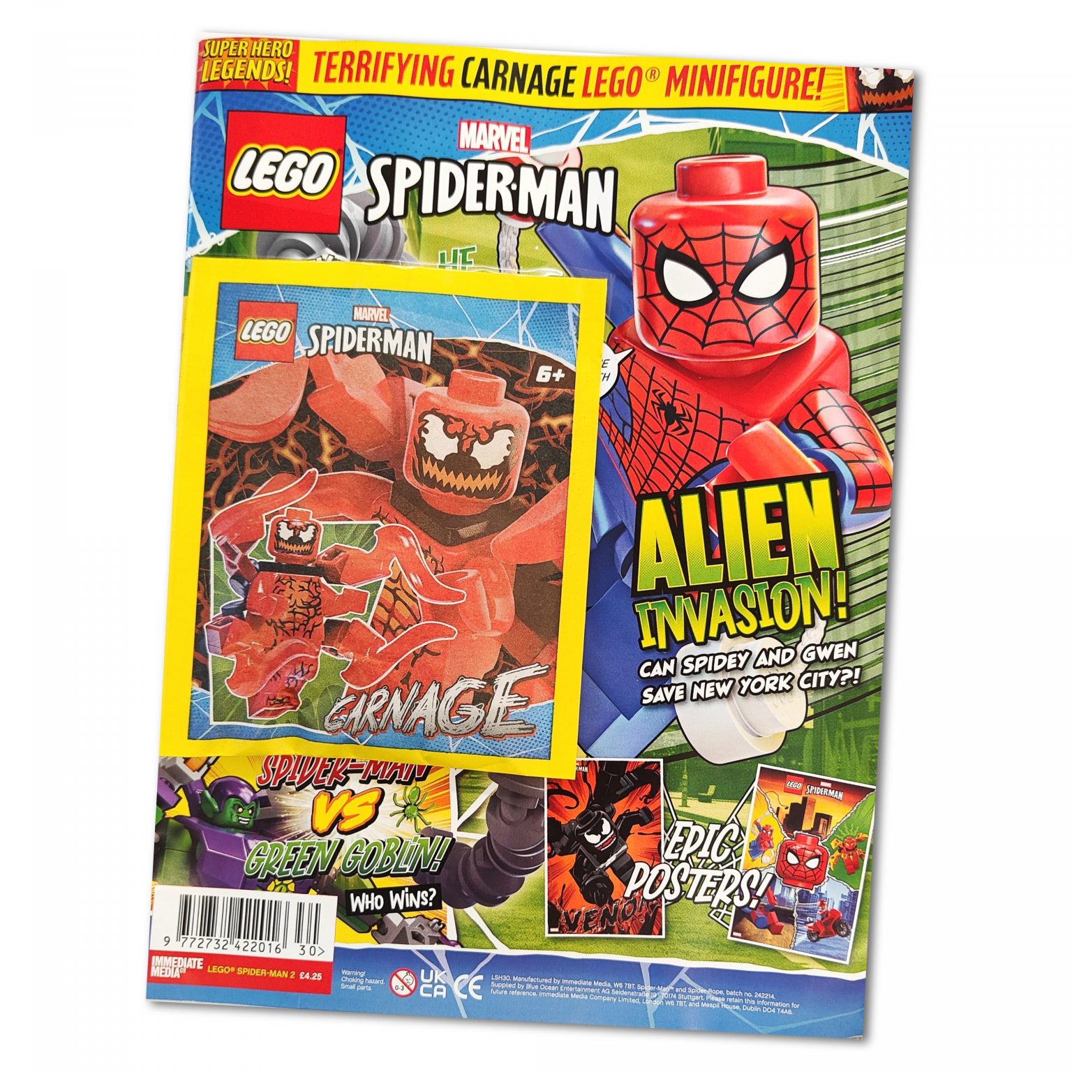 Lego Marvel Spider-man Magazine Issue 2 – Out Now! – The Brick Post!