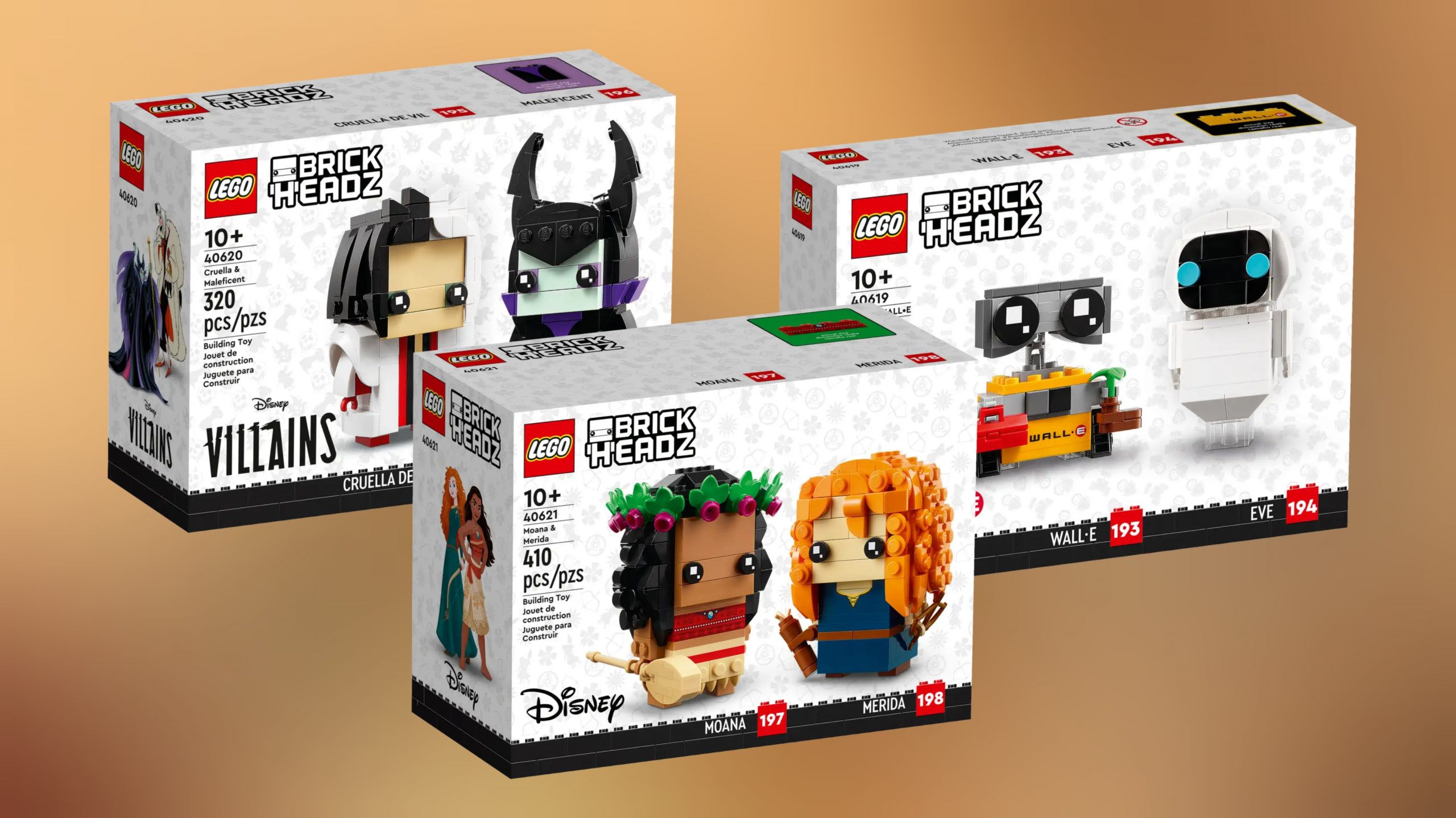 LEGO Disney BrickHeadz Moana and Merida – The Brick Post!