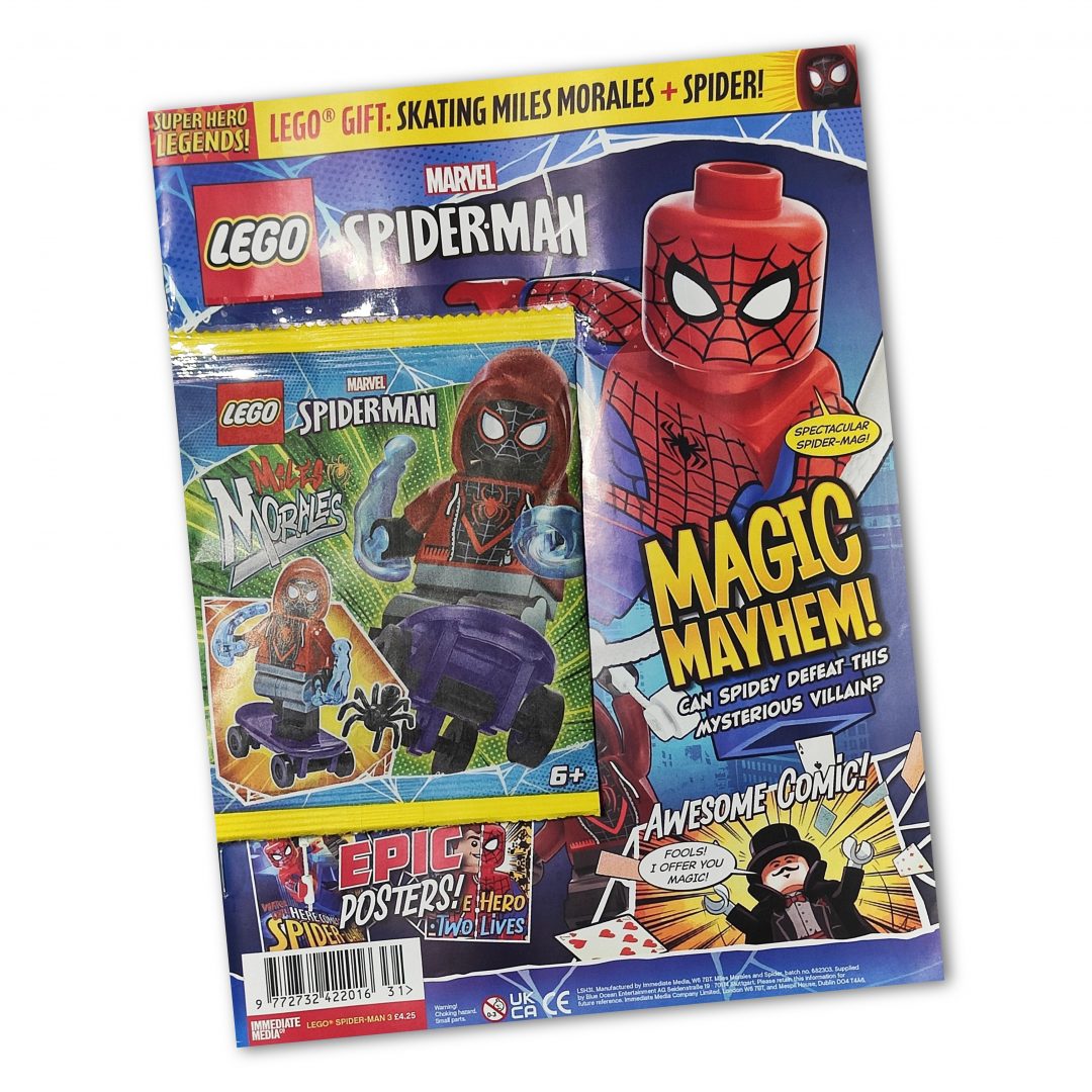 LEGO Spider-Man Superhero Legends Magazine Issue 3 Available Now! – The  Brick Post!