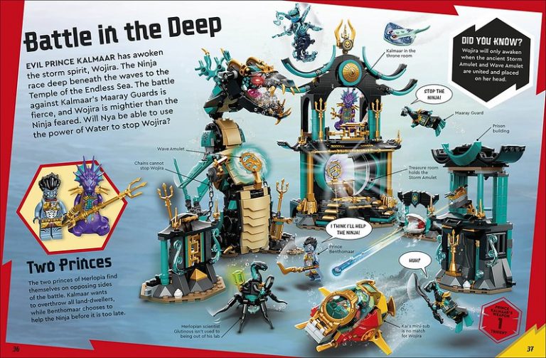 LEGO Ninjago: Secret World of the Ninja Book With Exclusive Minifigure ...