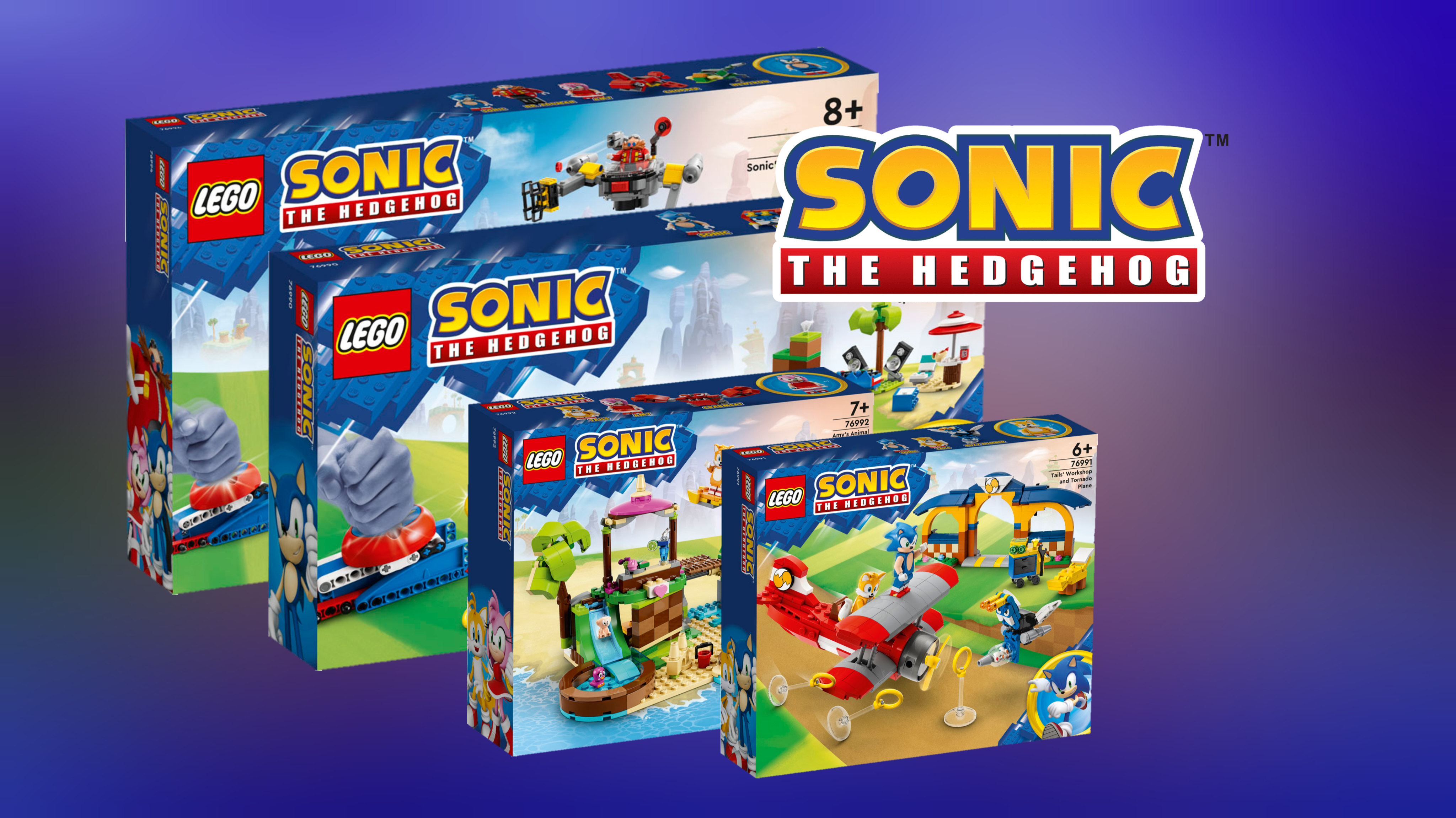 LEGO Sonic The Hedgehog Tails' Workshop and Tornado Plane 76991 Building  Toy Set, Airplane Toy with 4 Sonic Figures and Accessories for Creative  Role
