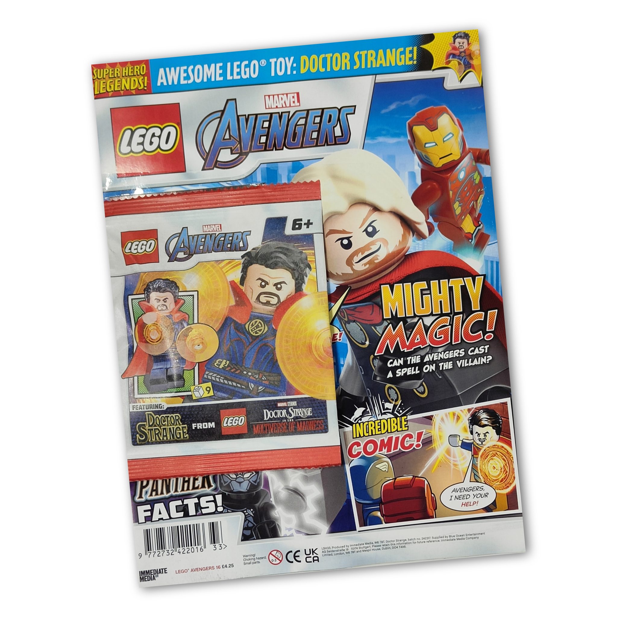 LEGO Marvel Superhero Legends Magazine Issue 16 – Dr Strange! – The ...