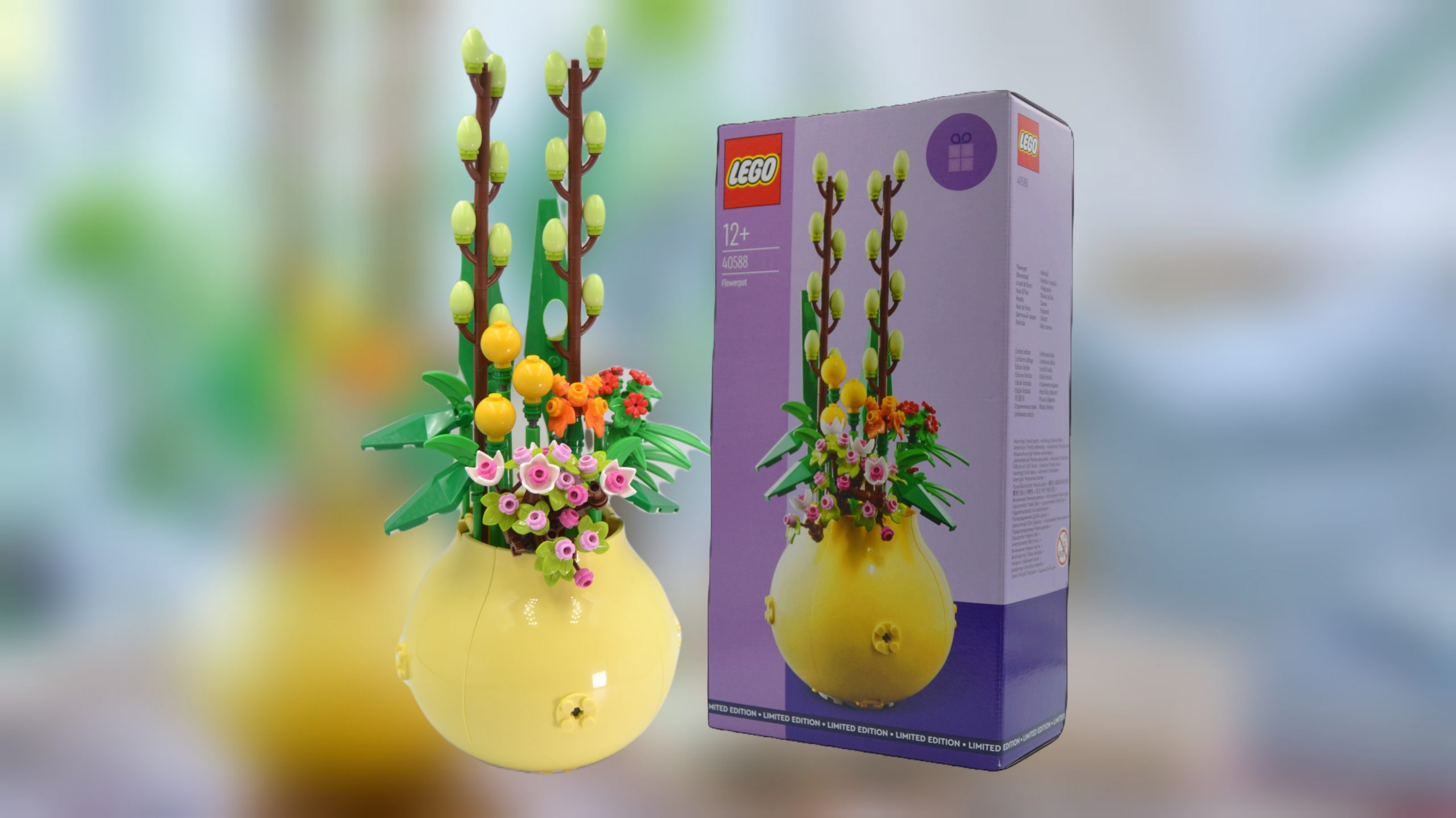 NEW LEGO FLOWERPOT SET 40588 promo gwp flower pot arrangement