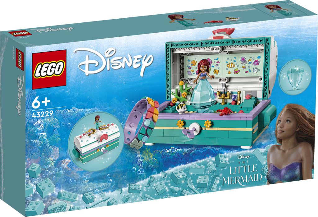 Lego Disney The Little Mermaid Royal Clamshell Collectible Model