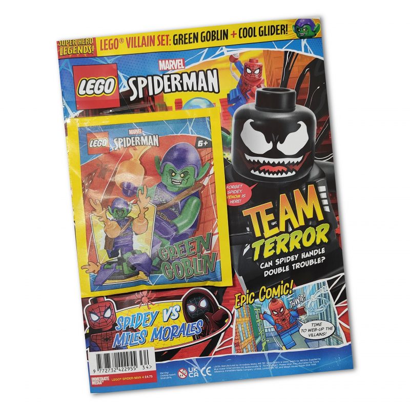 LEGO Spider-Man Magazine Issue 4 – Green Goblin Minifigure & Glider ...