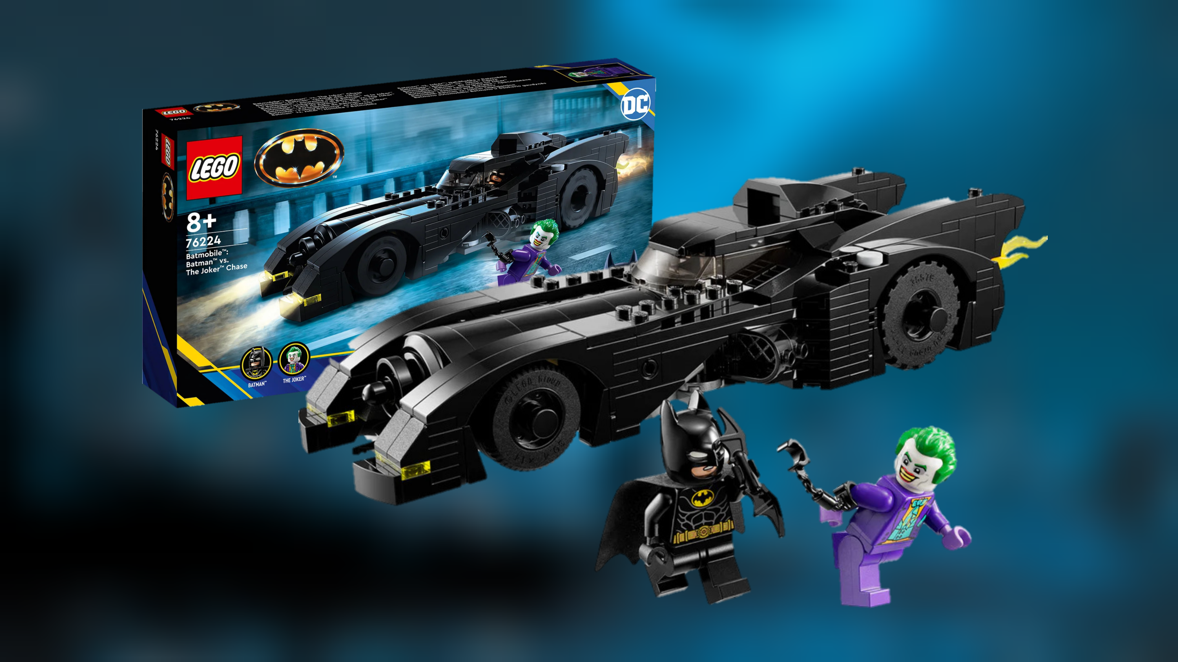 LEGO Batman 1989 Batmobile Joker Chase