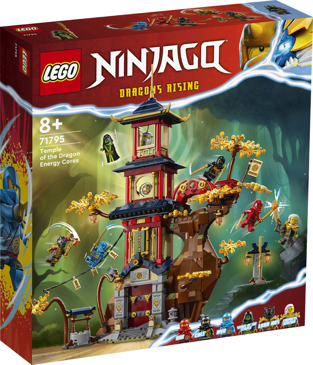LEGO Ninjago Temple Of The Dragon Energy Cores 71795 