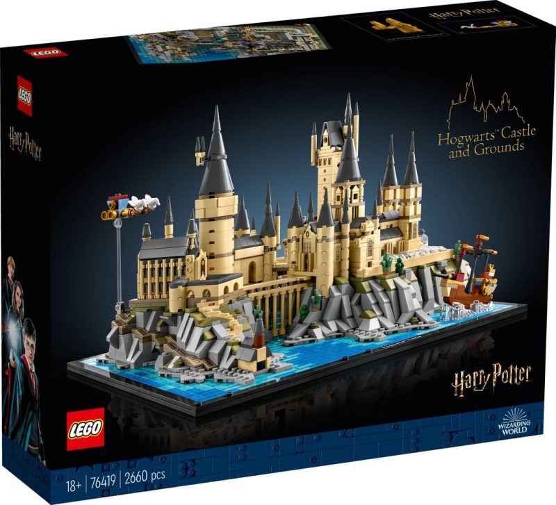 Closer Look At LEGO Harry Potter Hogwarts Castle And Grounds (76419 ...