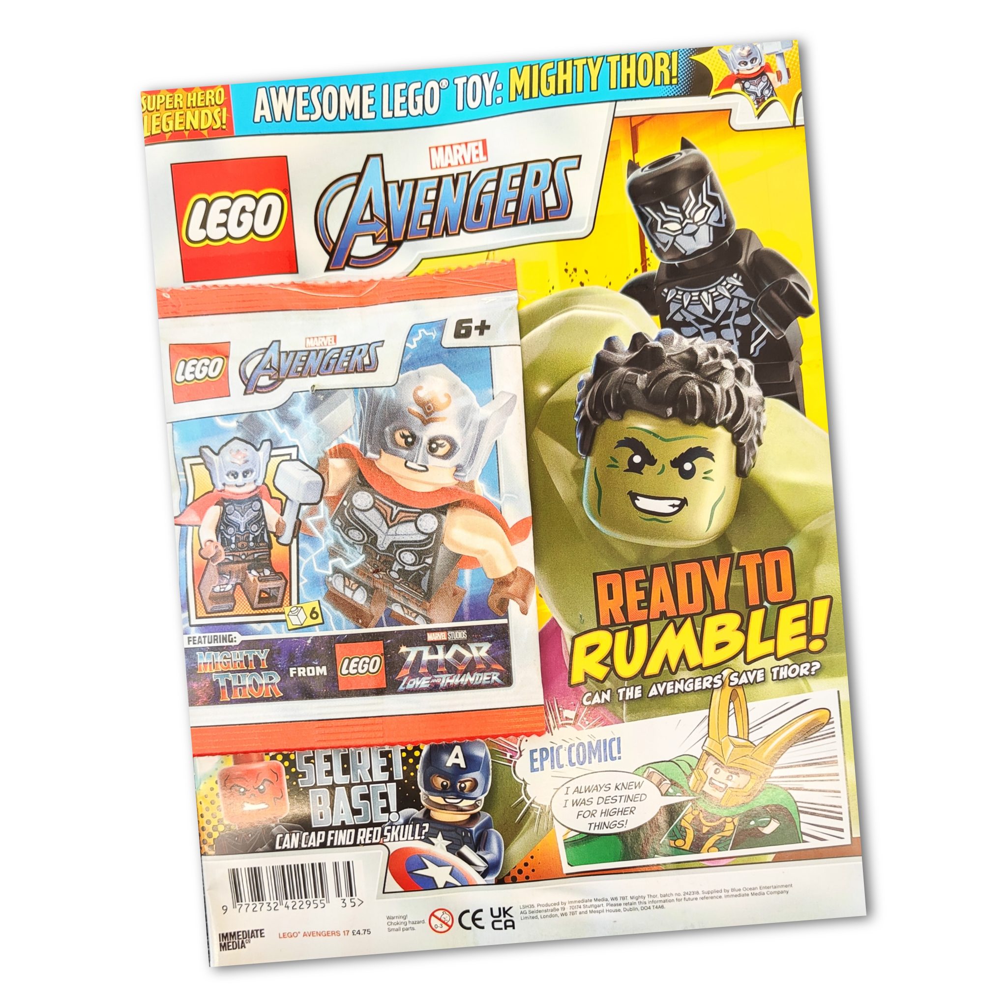 LEGO Marvel Superhero Legends Magazine Issue 17 – Mighty Thor Jane ...