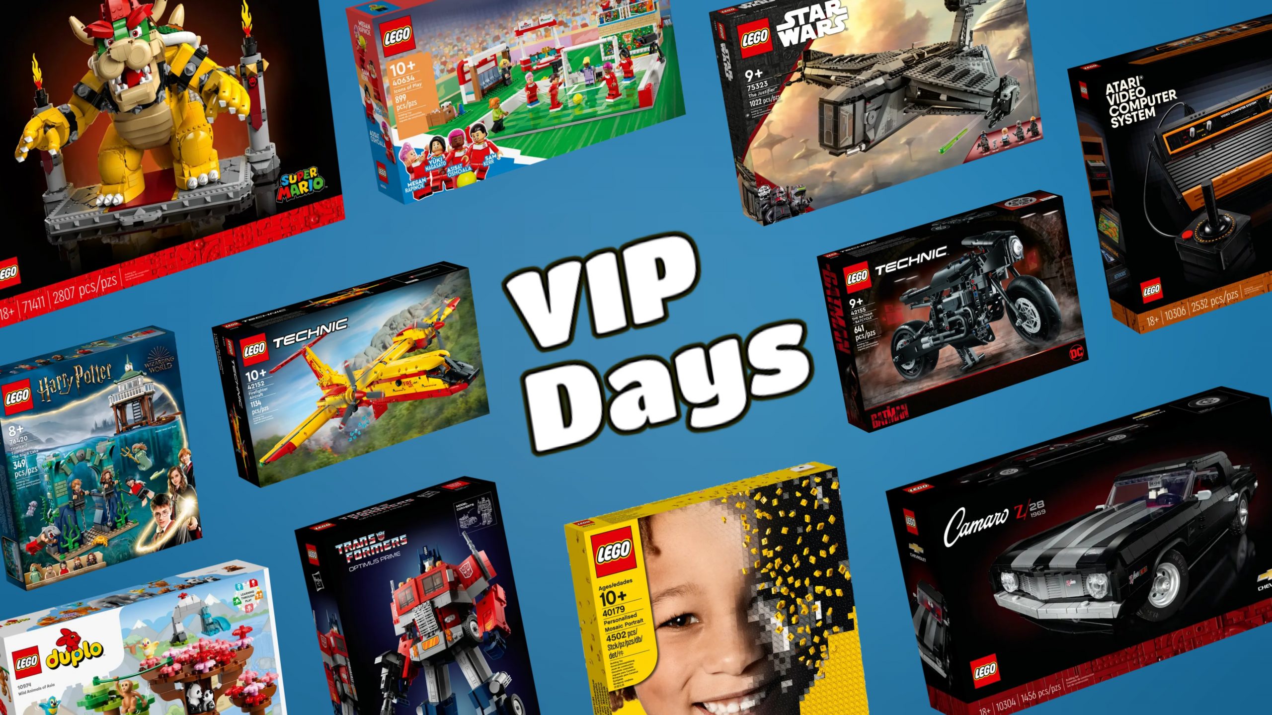 LEGO VIP Days Sale The Mighty Bowser, Atari 2600 And More! The