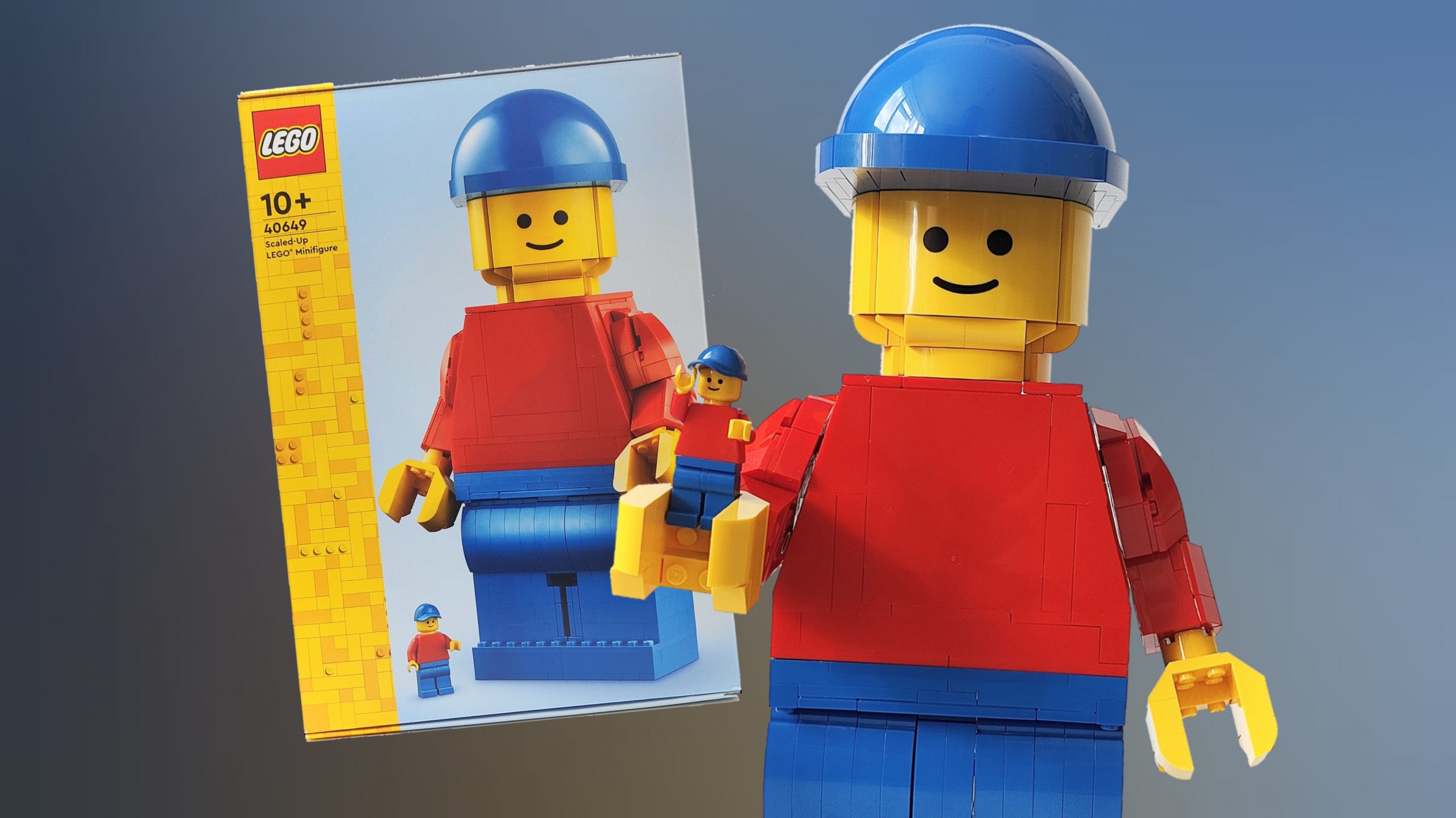 LEGO Scaled-Up LEGO Minifigure (40649) Review – The Brick Post!