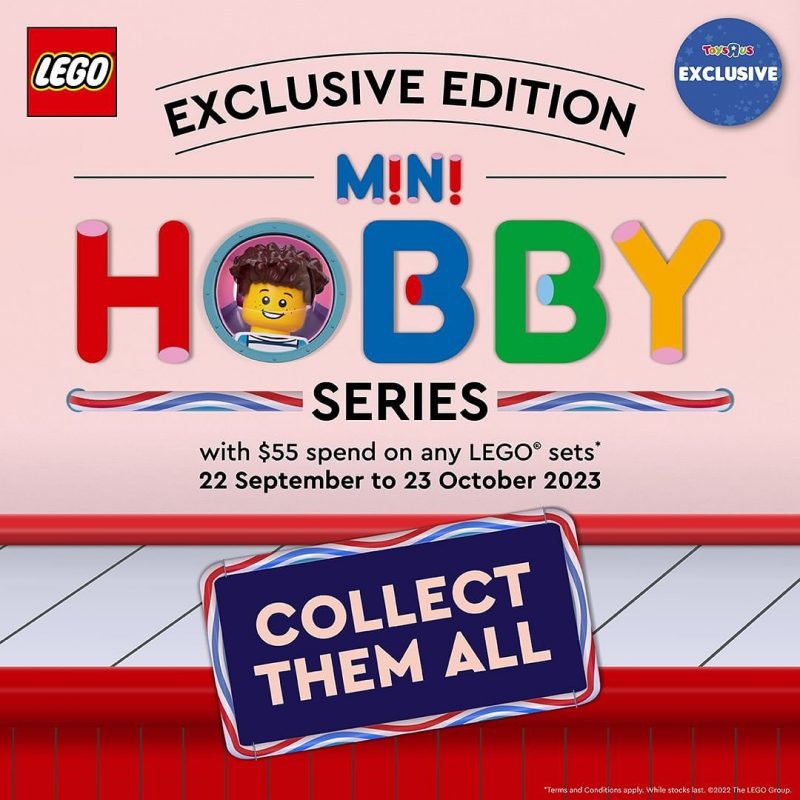 LEGO Toys R Us Mini Hobby Series Revealed! – The Brick Post!