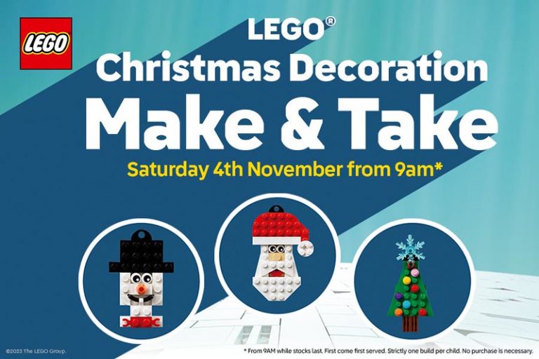 Smyths Toys Hosting A LEGO Christmas Decoration Make & Take Event ...