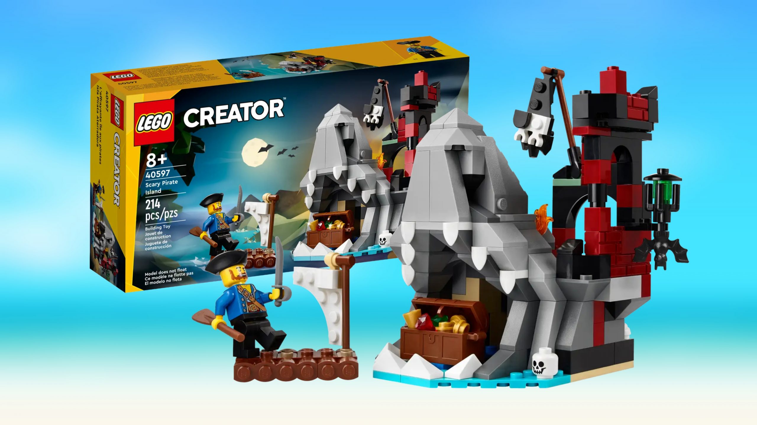 LEGO Creator Scary Pirate Island (40597) GWP Official Images