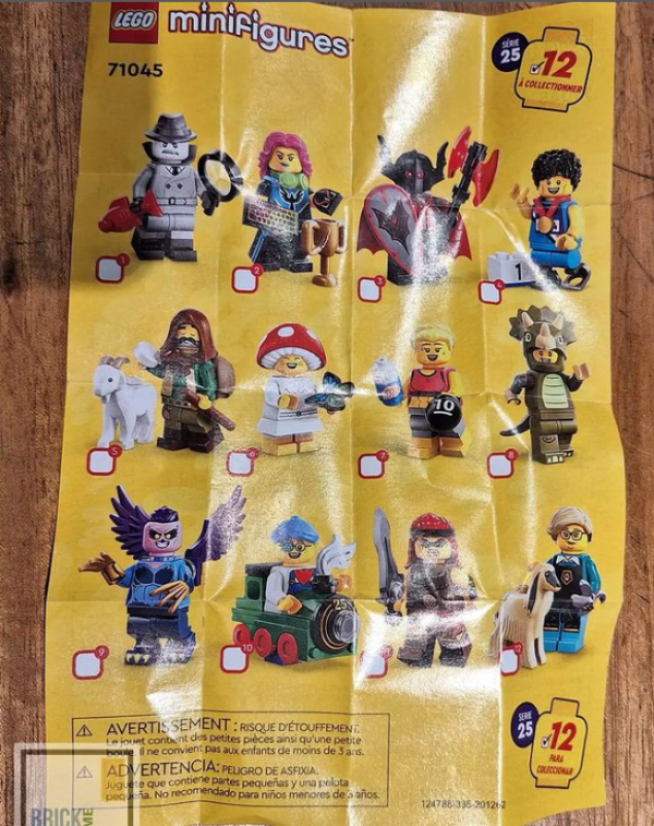 First Look: LEGO CMF series 25 – The Brick Post!