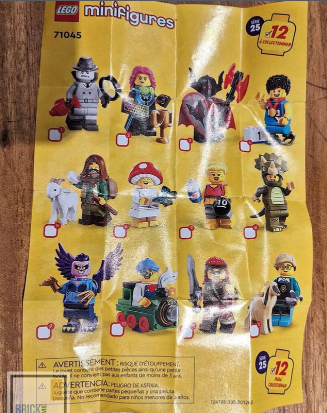 First Look LEGO CMF series 25 The Brick Post!