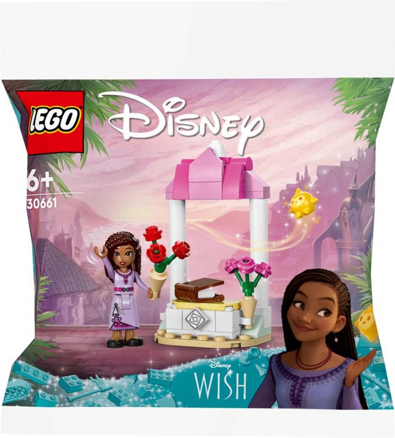 Revealed LEGO Disney Wish Asha’s Stand (30661) 2024 Polybag