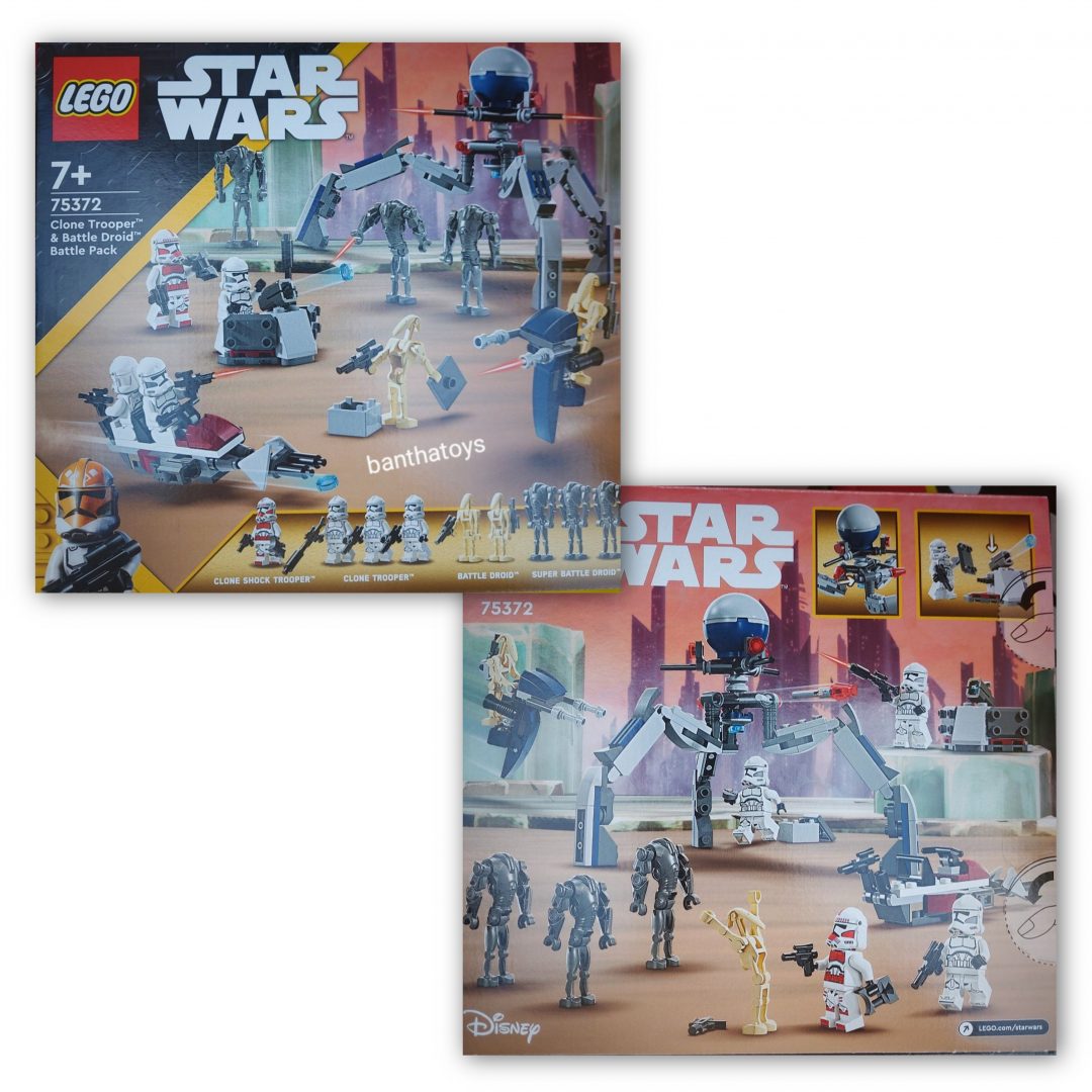 LEGO Star Wars 75372 Clone Trooper Vs. Droid Battle Pack Leaked