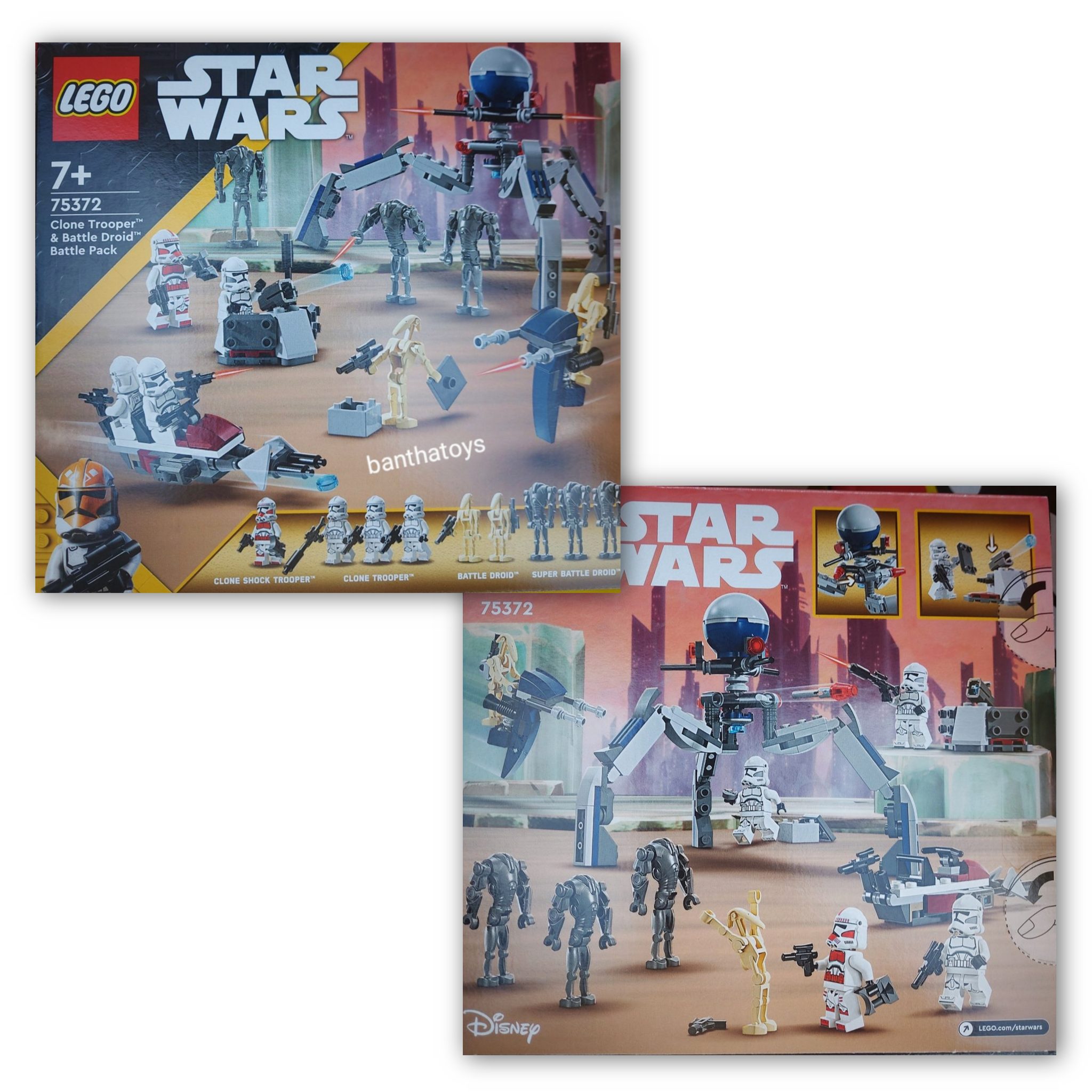 LEGO Star Wars Clone Trooper & Battle Droid Battle Pack (75372) Review ...