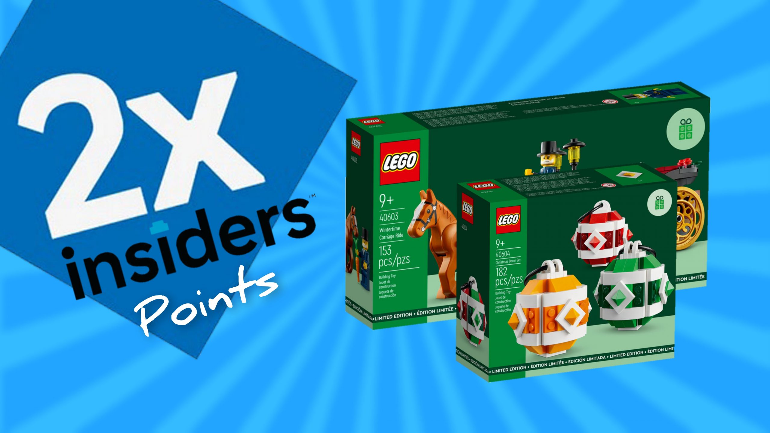 LEGO Insiders Double Points Event Now Live! The Brick Post!