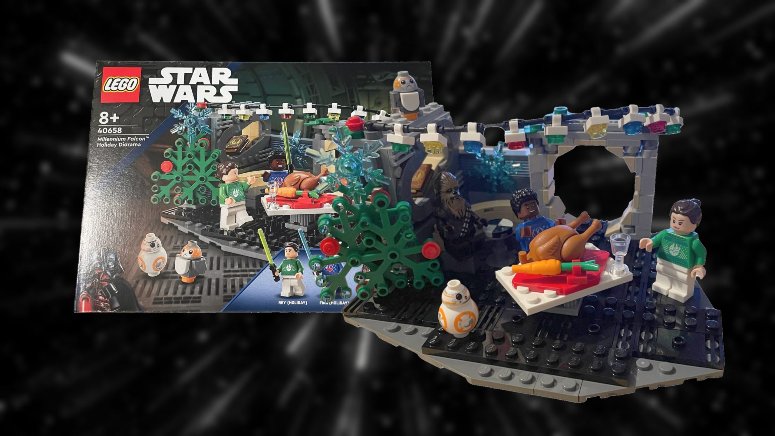 LEGO Set Reveal – Star Wars LEGO Millennium Falcon Holiday Diorama