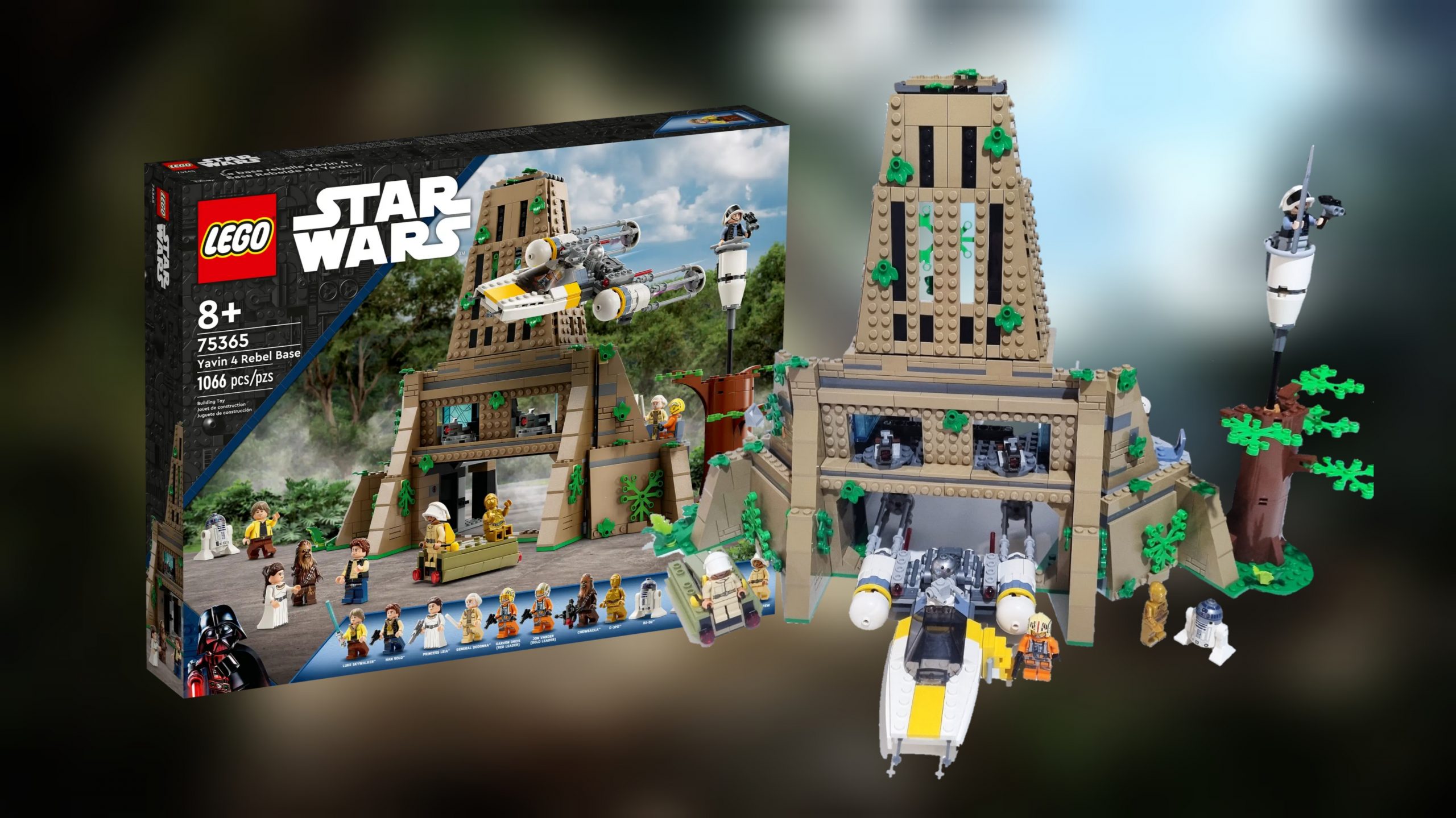 LEGO Star Wars 75365: Yavin 4 Rebel Base [Review] - The Brothers Brick