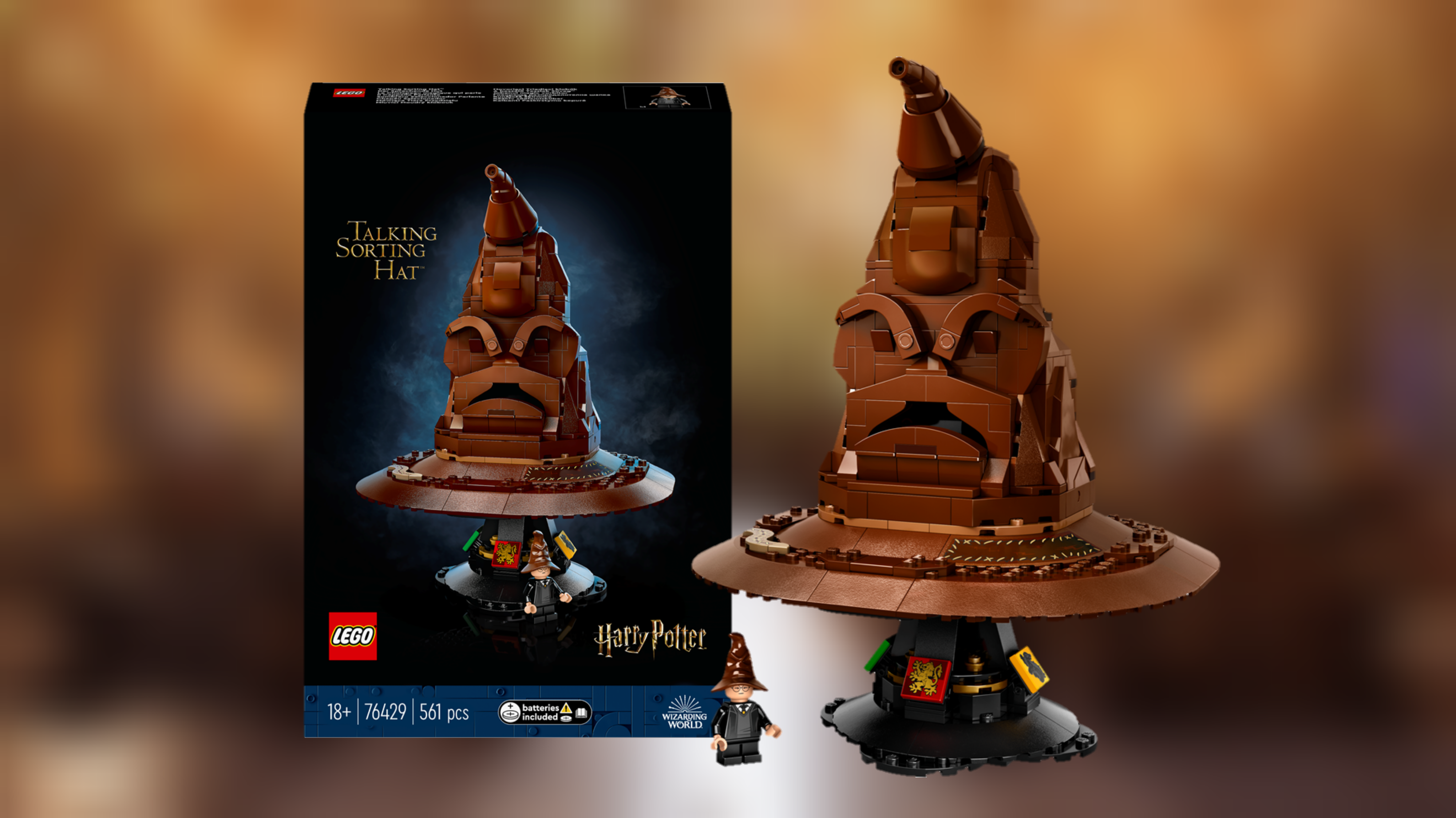 LEGO Harry Potter 2024 Talking Sorting Hat: First look