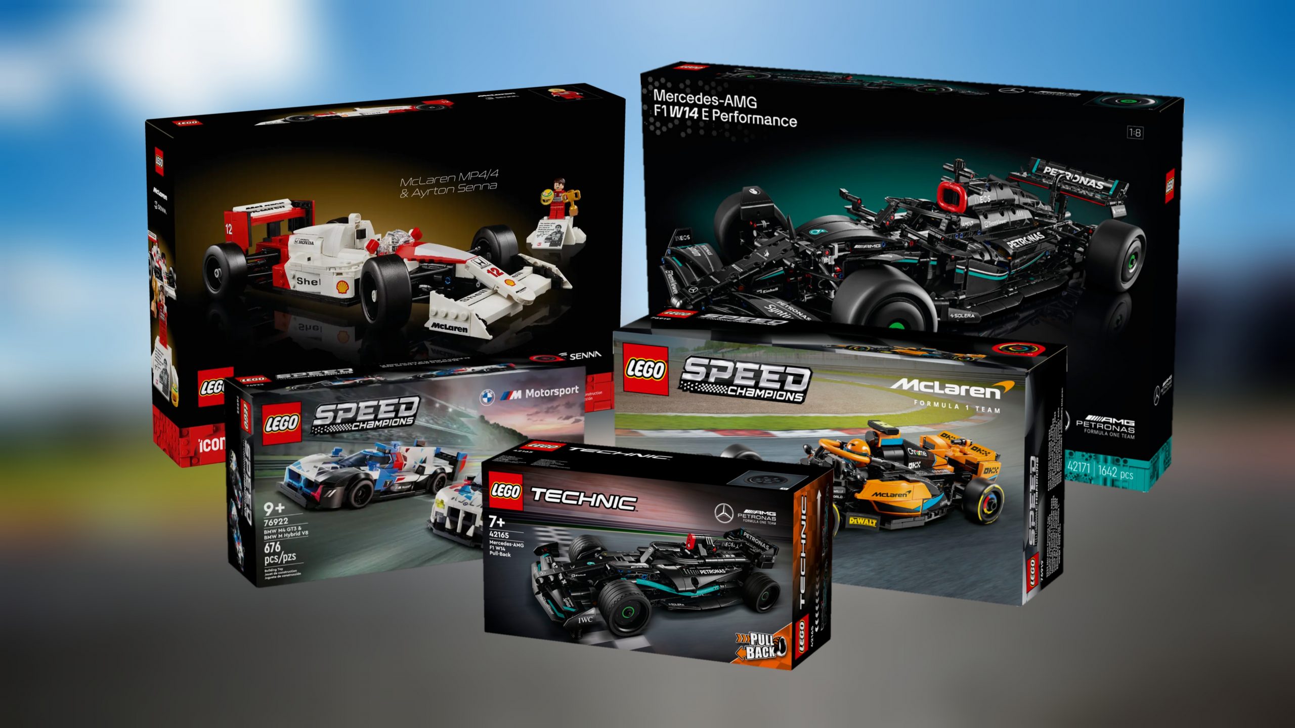 LEGO Icons 2024 Senna F1 Car: McLaren MP4/4 revealed!