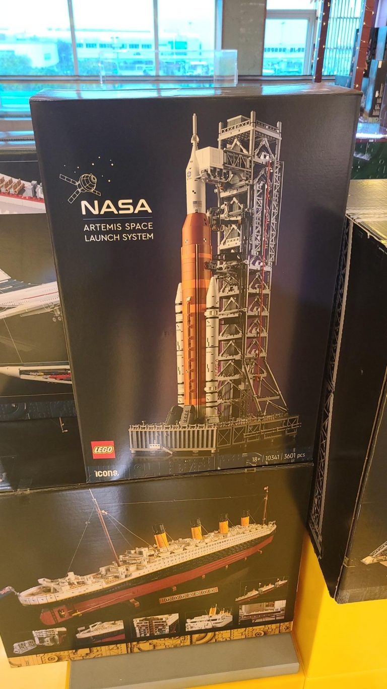 LEGO Icons NASA Artemis Space Launch System (10341) Spotted! – The ...