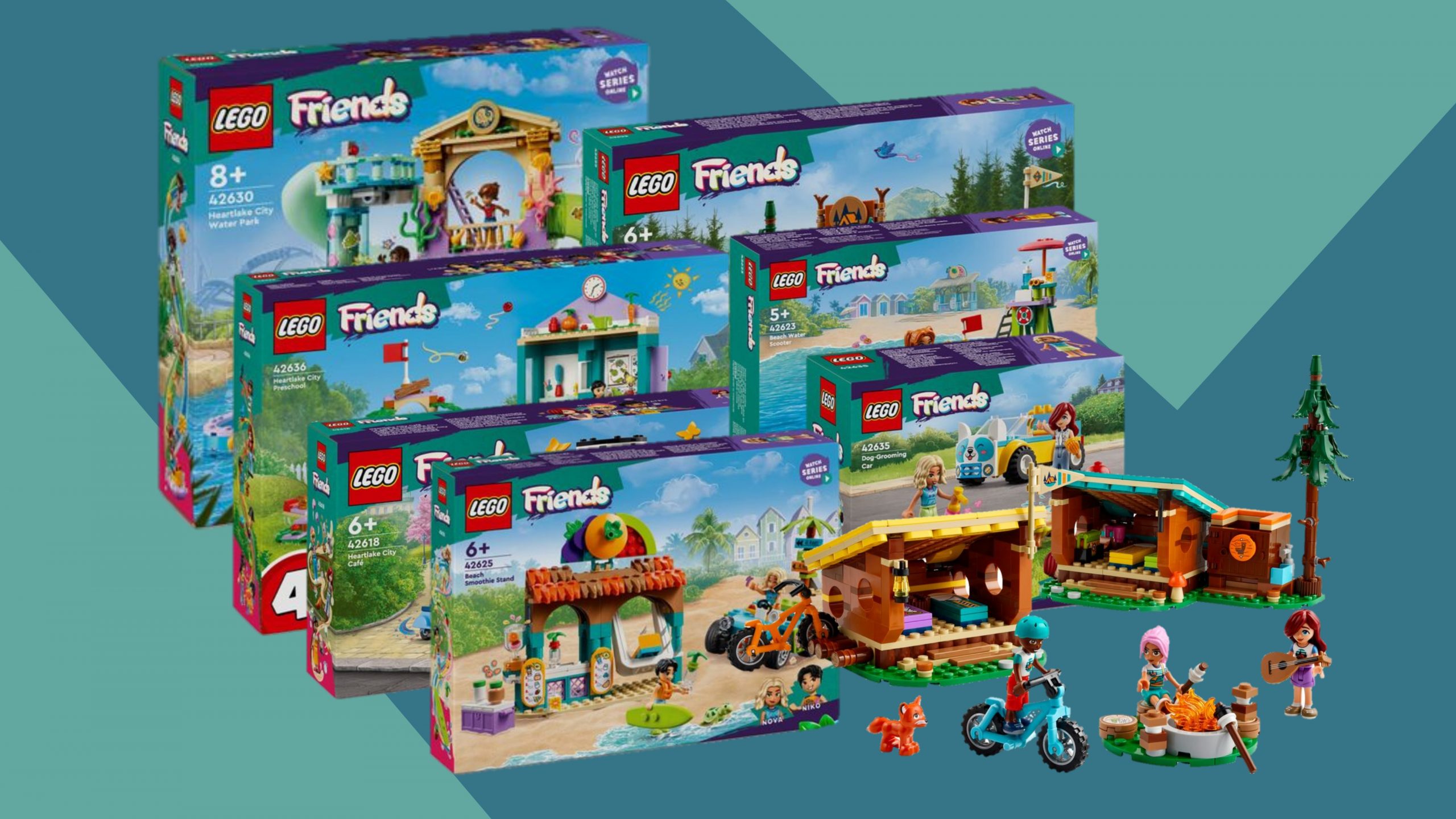 LEGO Friends Summer 2024 Sets Revealed! – The Brick Post!